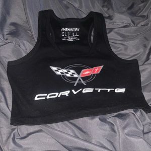 corvette ribbed tank top